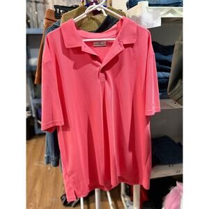 Men Grand Slam Performance Polo XXL Bright Pink Golf Shirt Gender Reveal/Shower